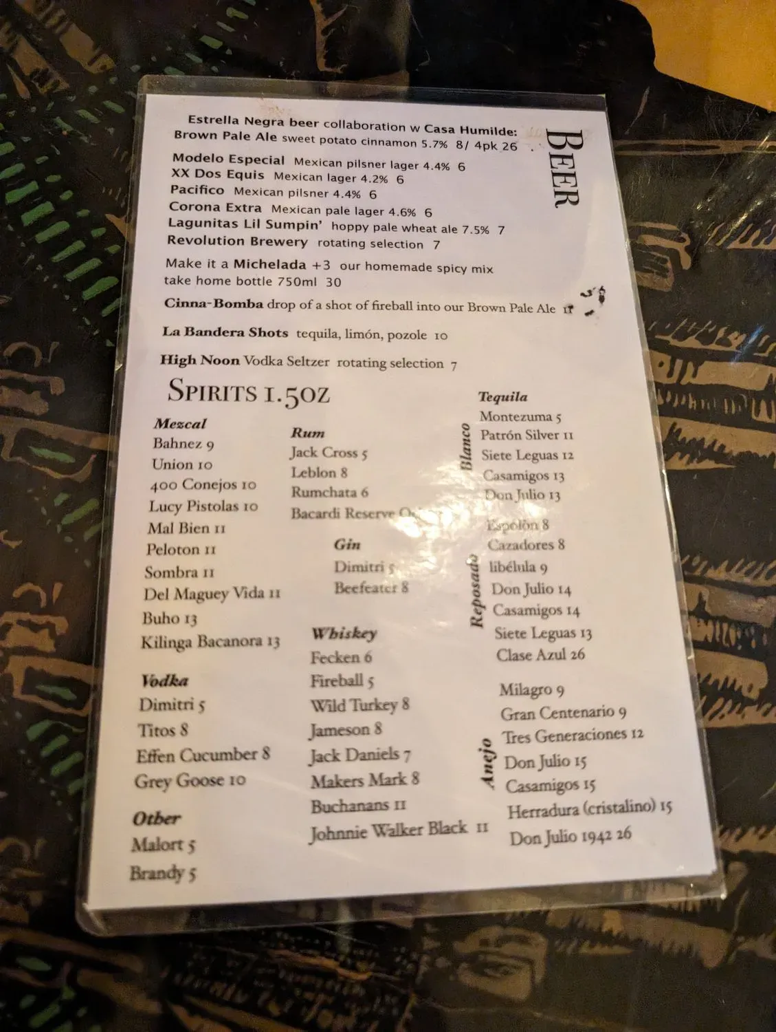 Menu 3