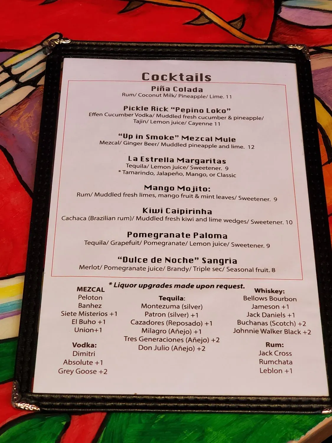 Menu 6