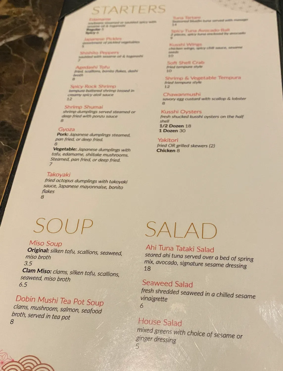 Menu 4