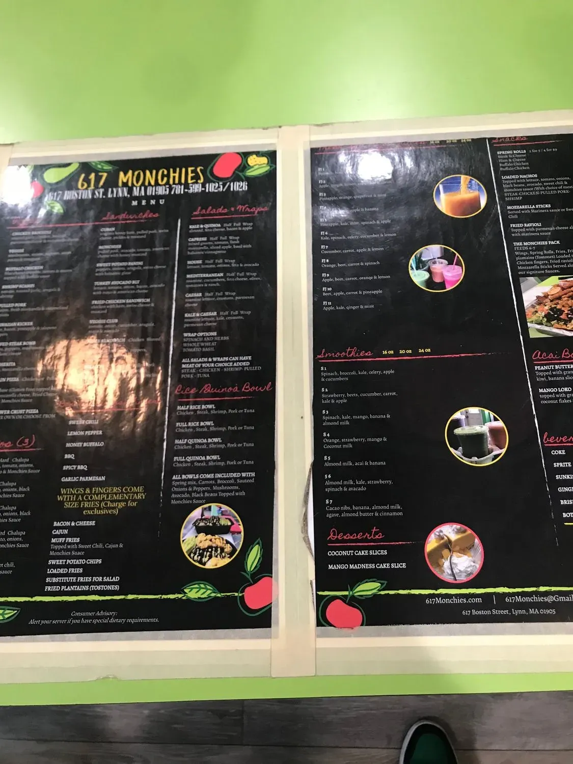 Menu 6