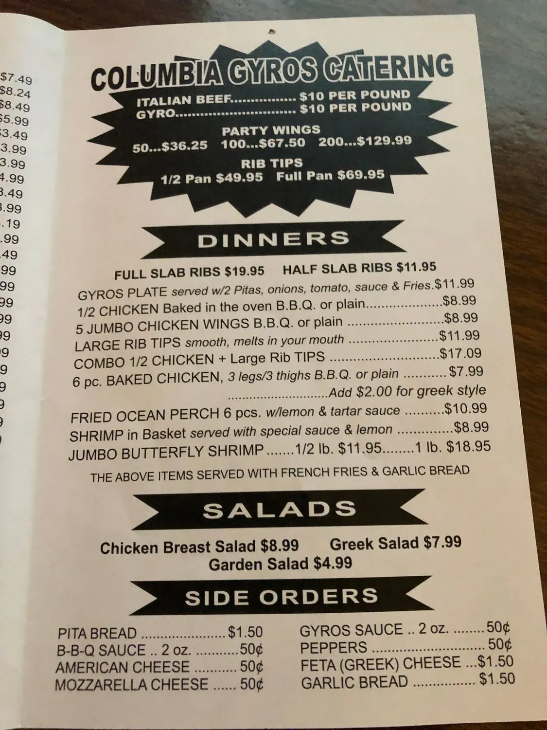 Menu 4