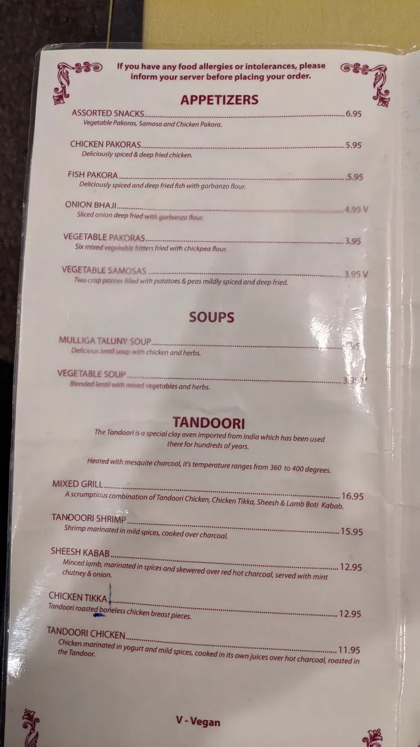 Menu 6