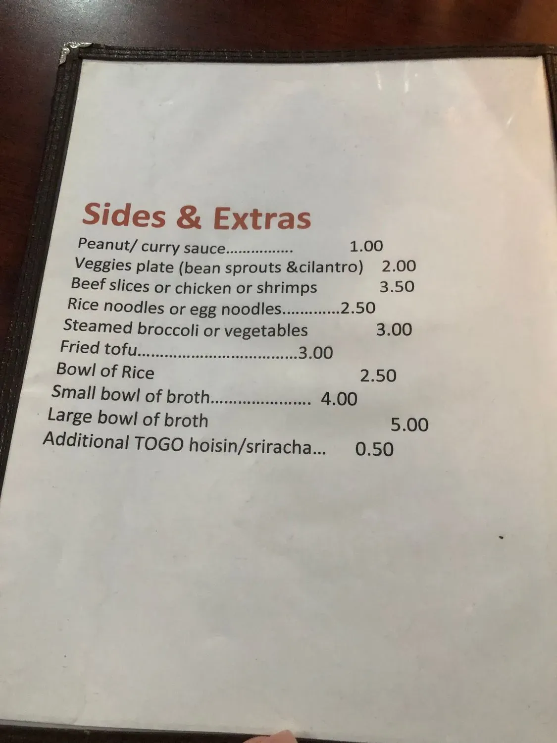 Menu 4