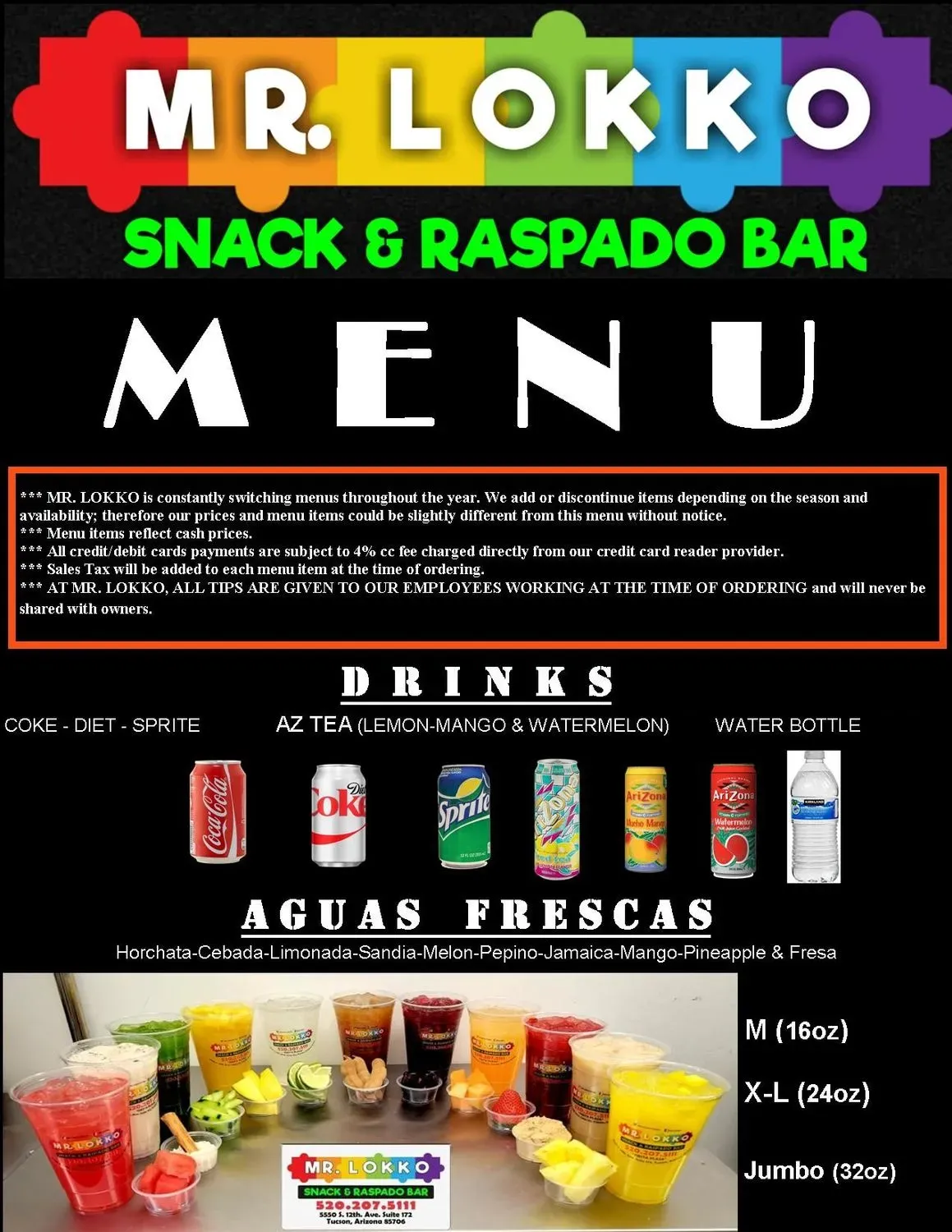 Menu 6