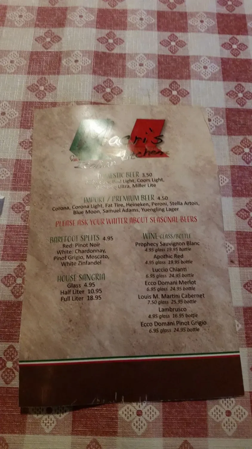 Menu 4