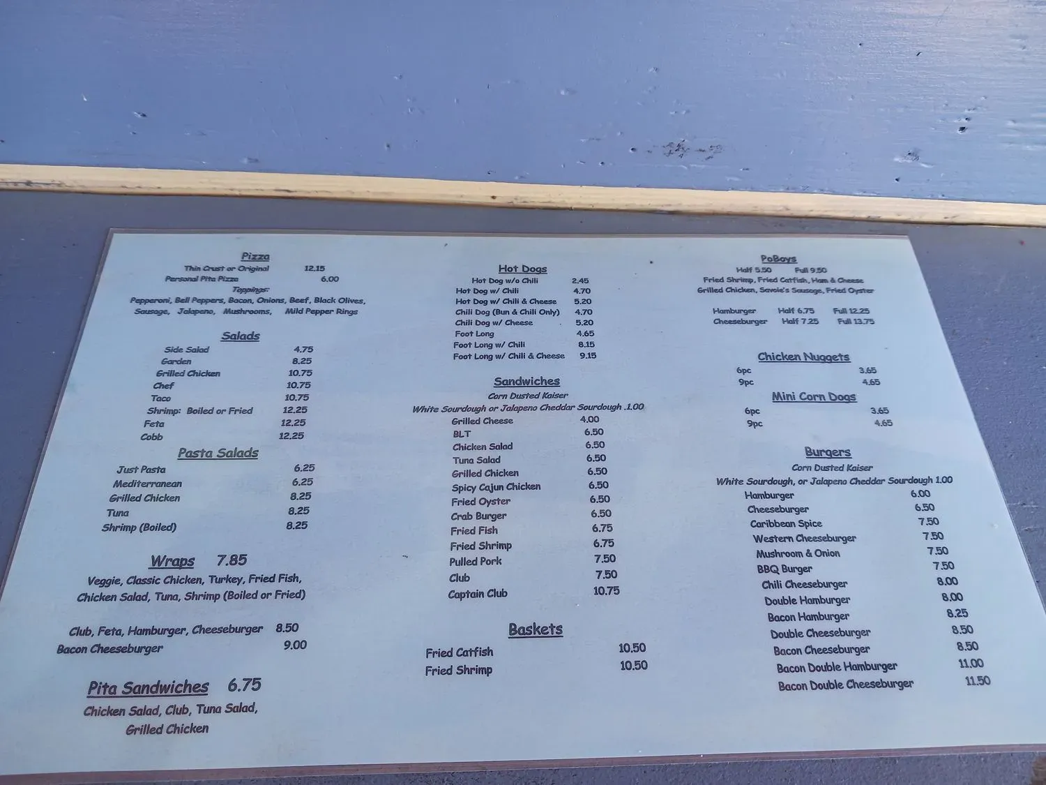 Menu 4