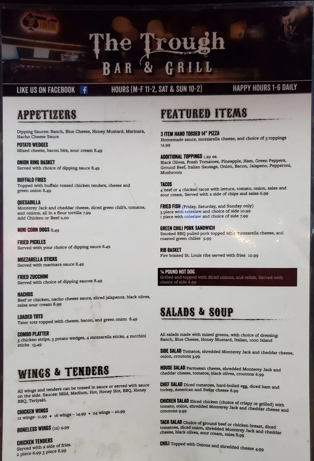 Menu 3