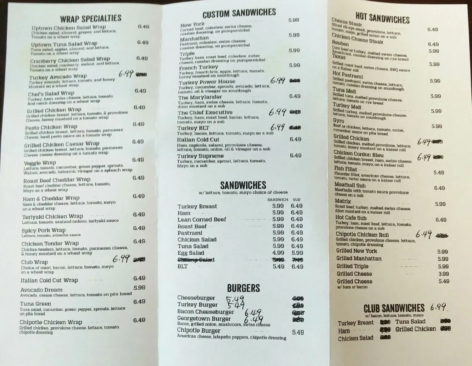 Menu 4