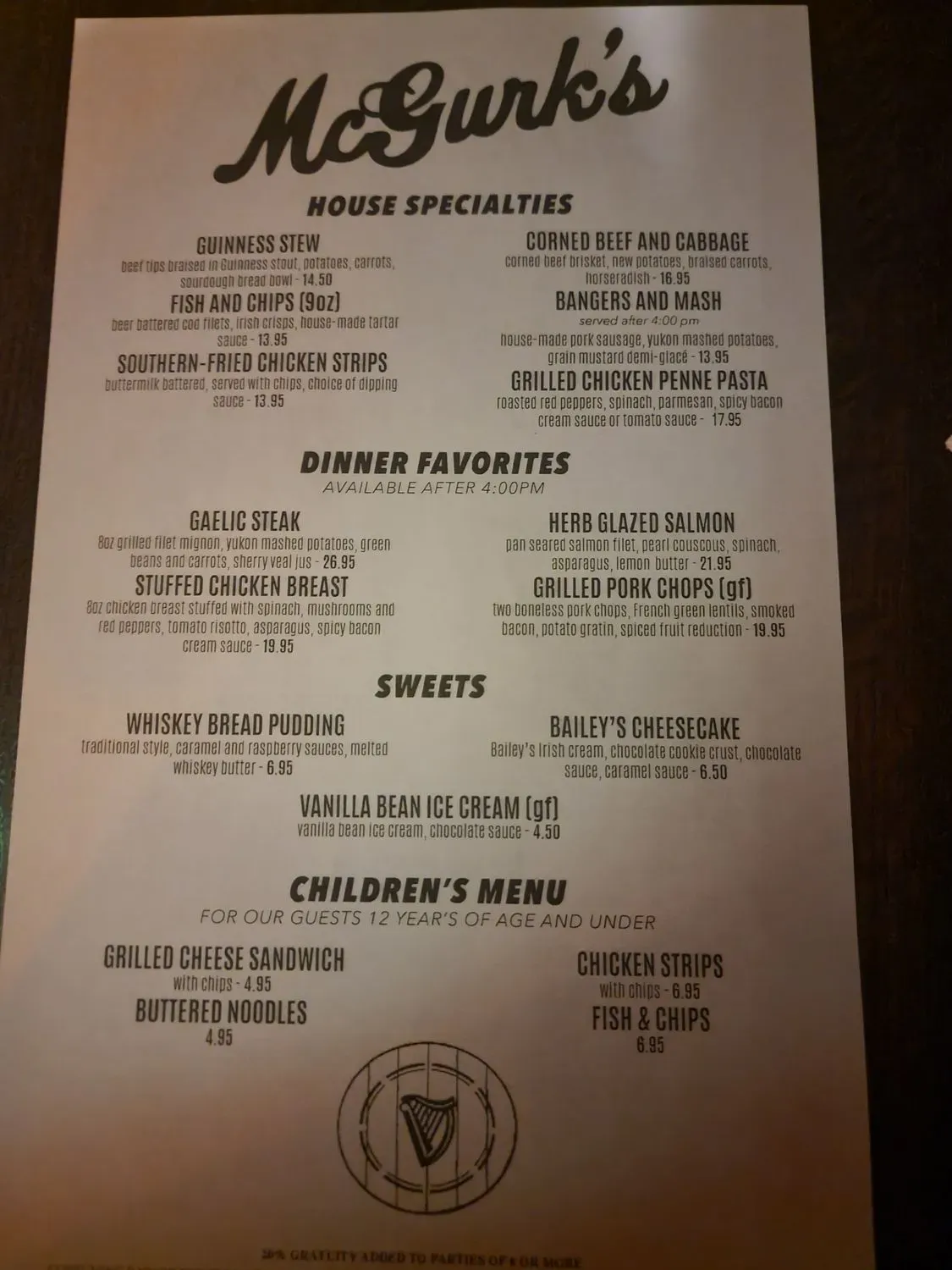 Menu 6