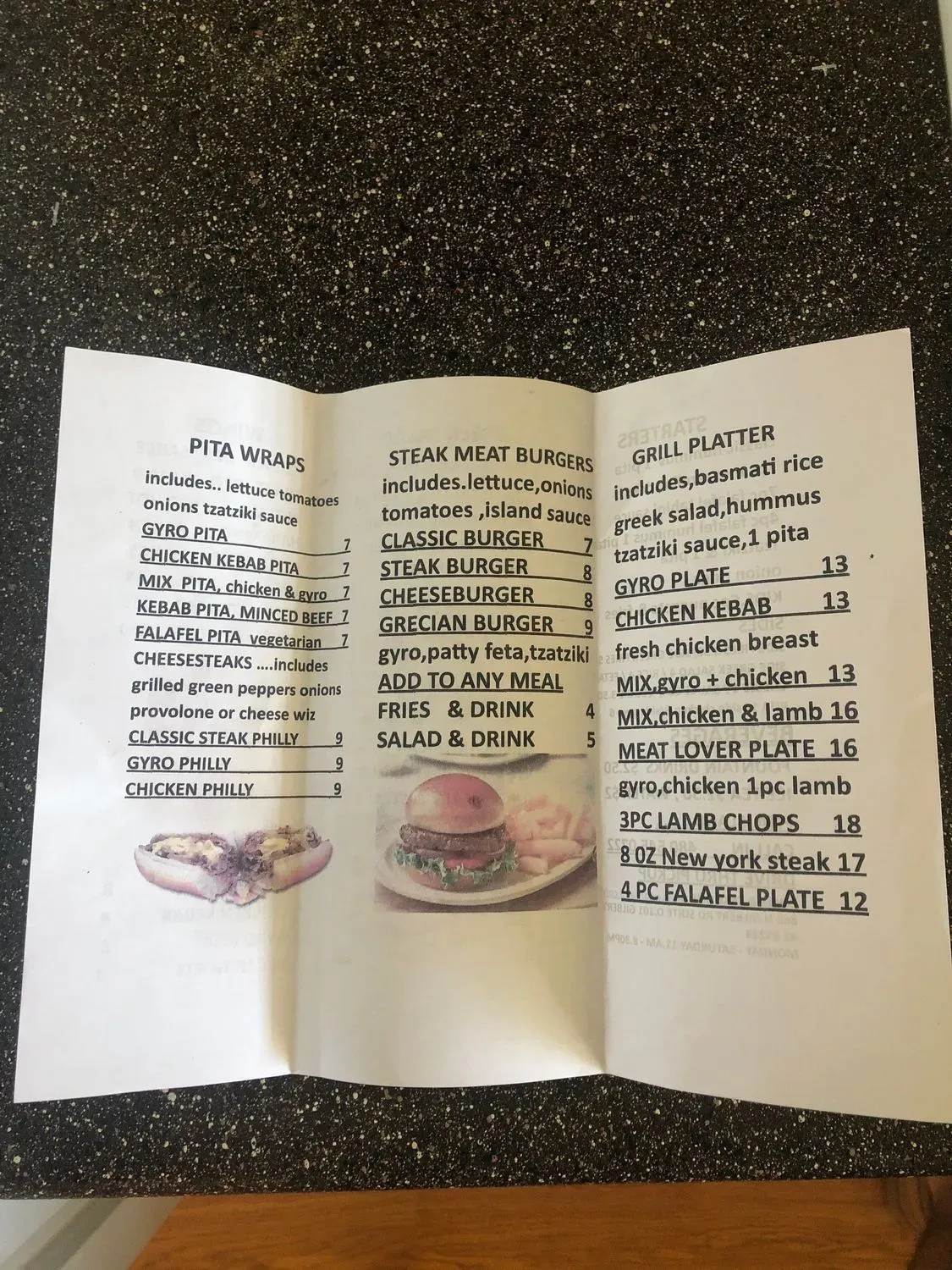 Menu 3