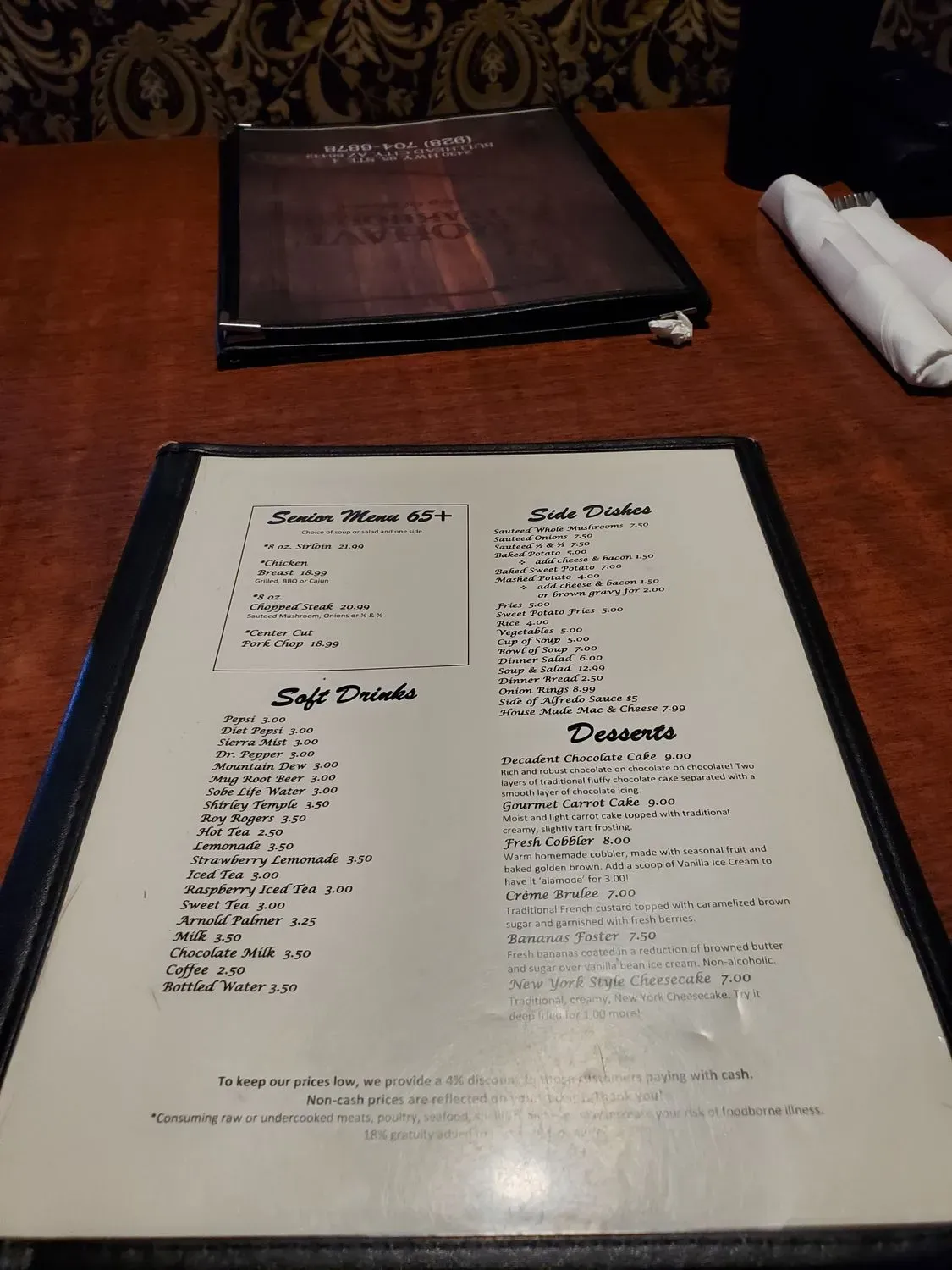 Menu 3