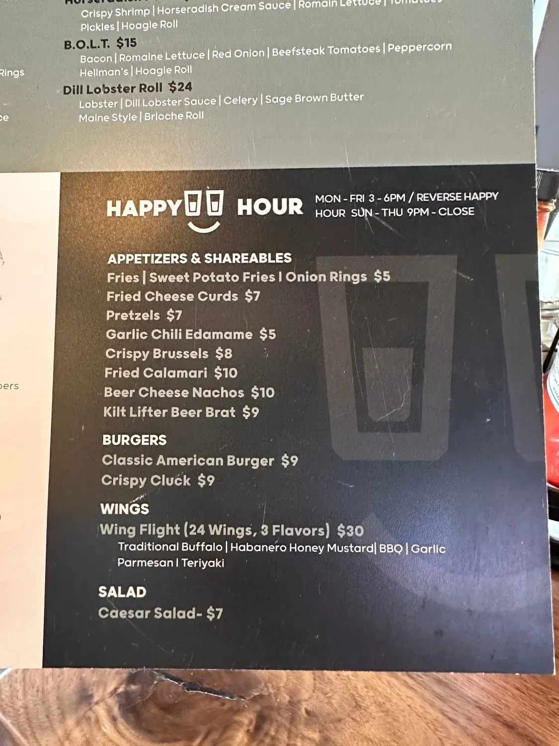 Menu 6