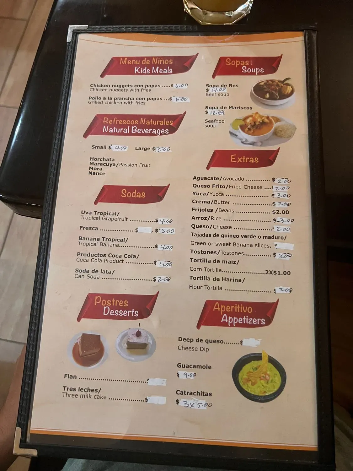 Menu 3