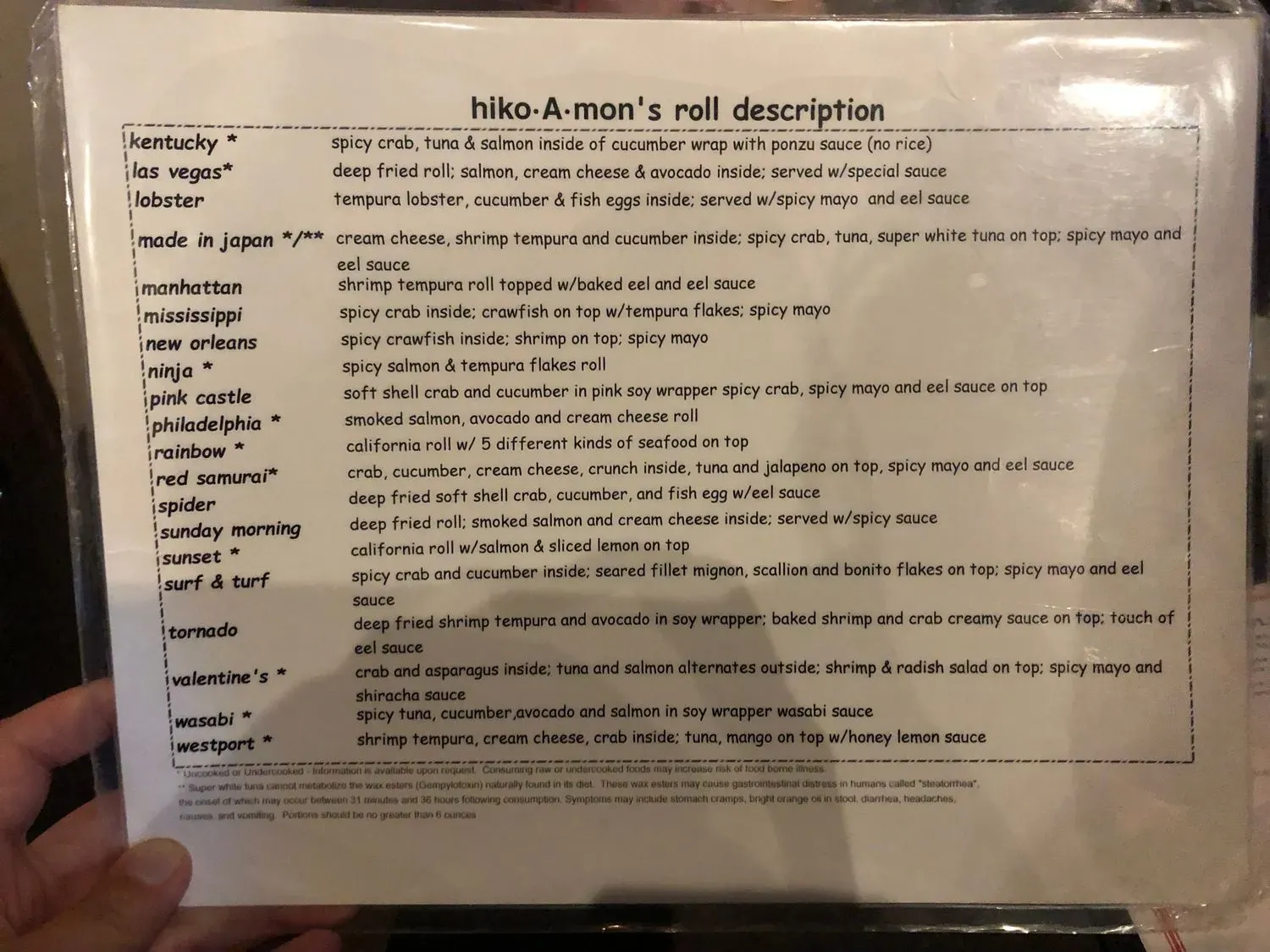 Menu 3