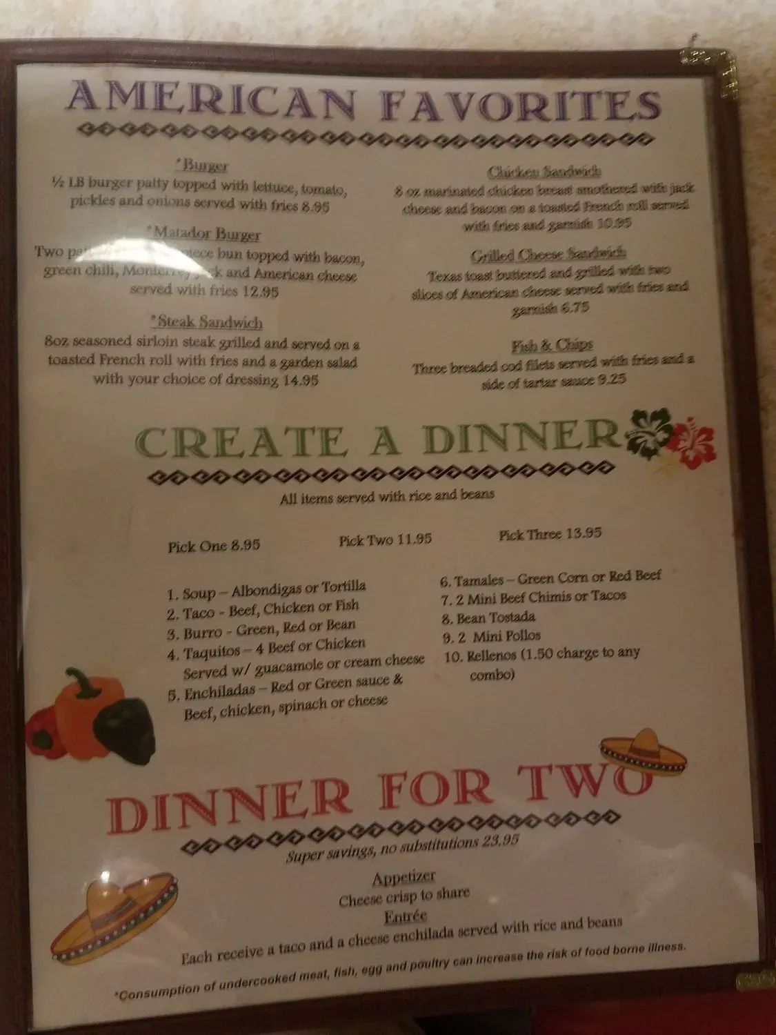 Menu 4