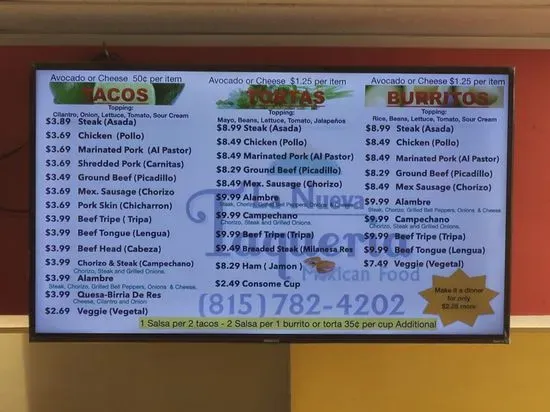 Menu 3