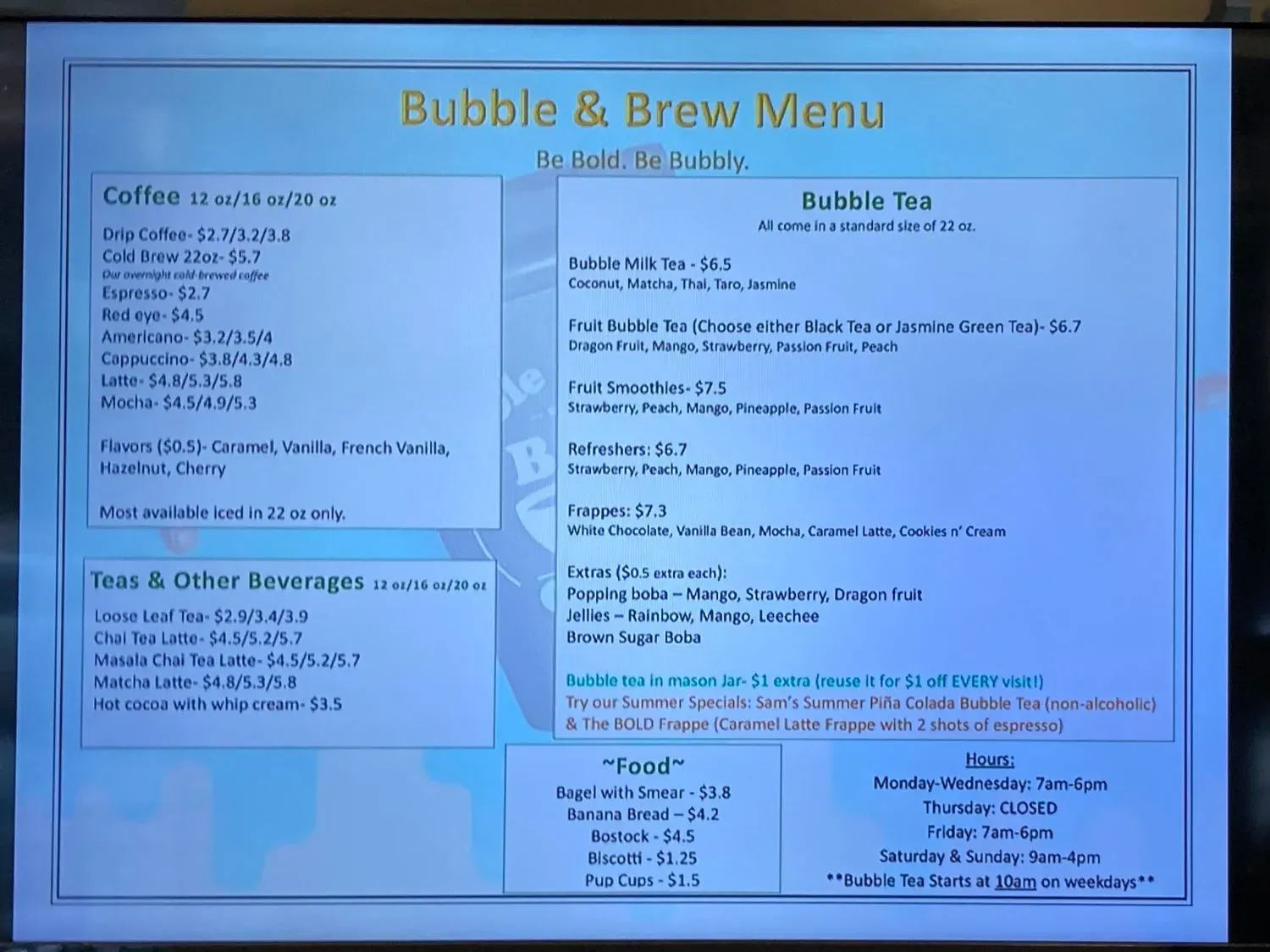 Menu 3