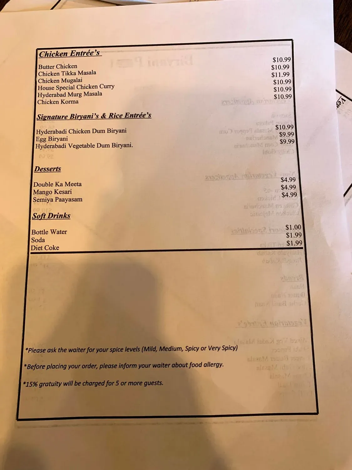 Menu 4