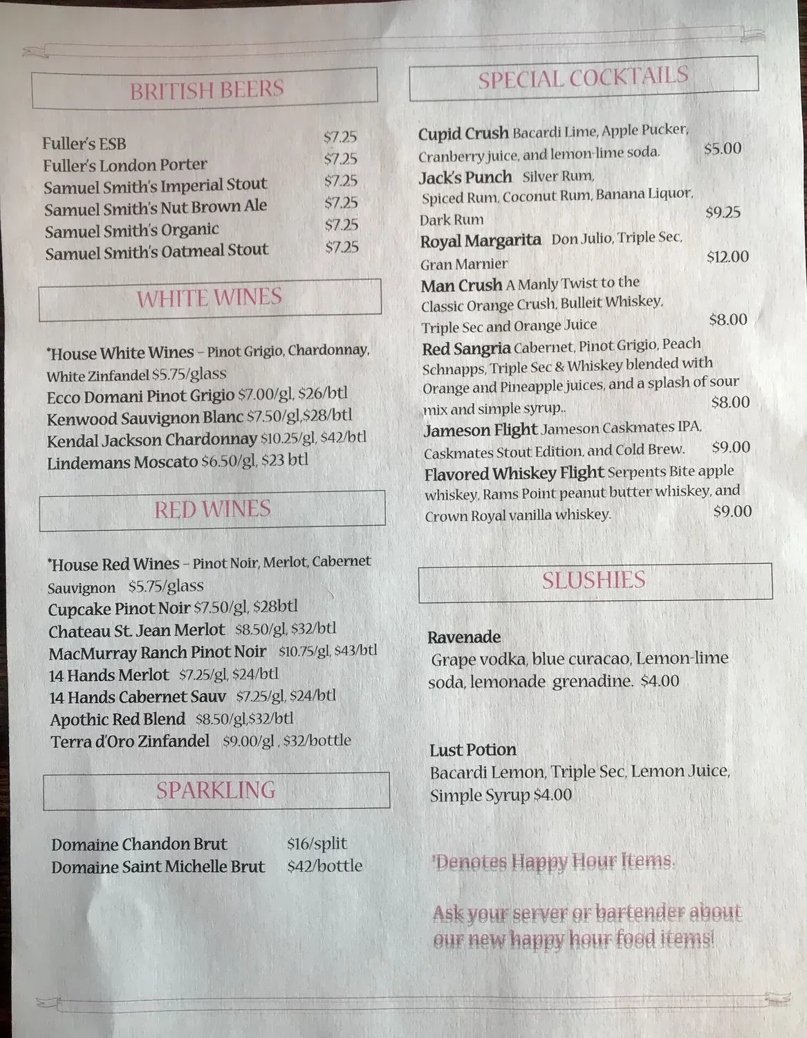 Menu 3