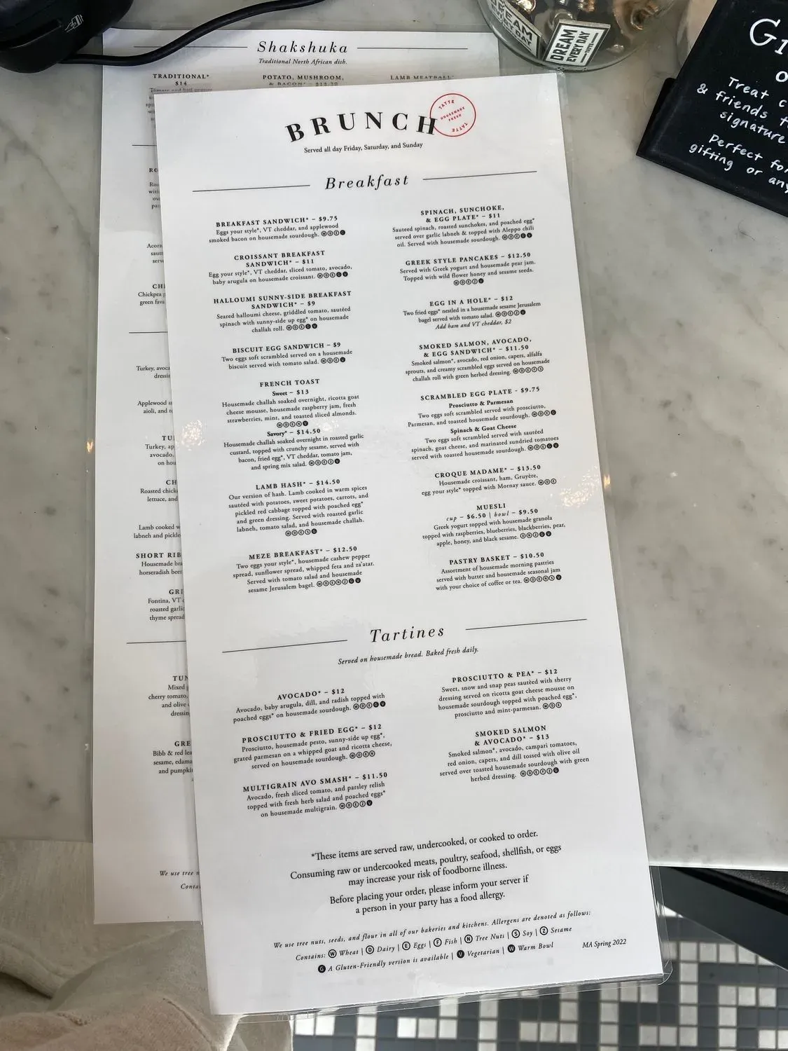 Menu 4