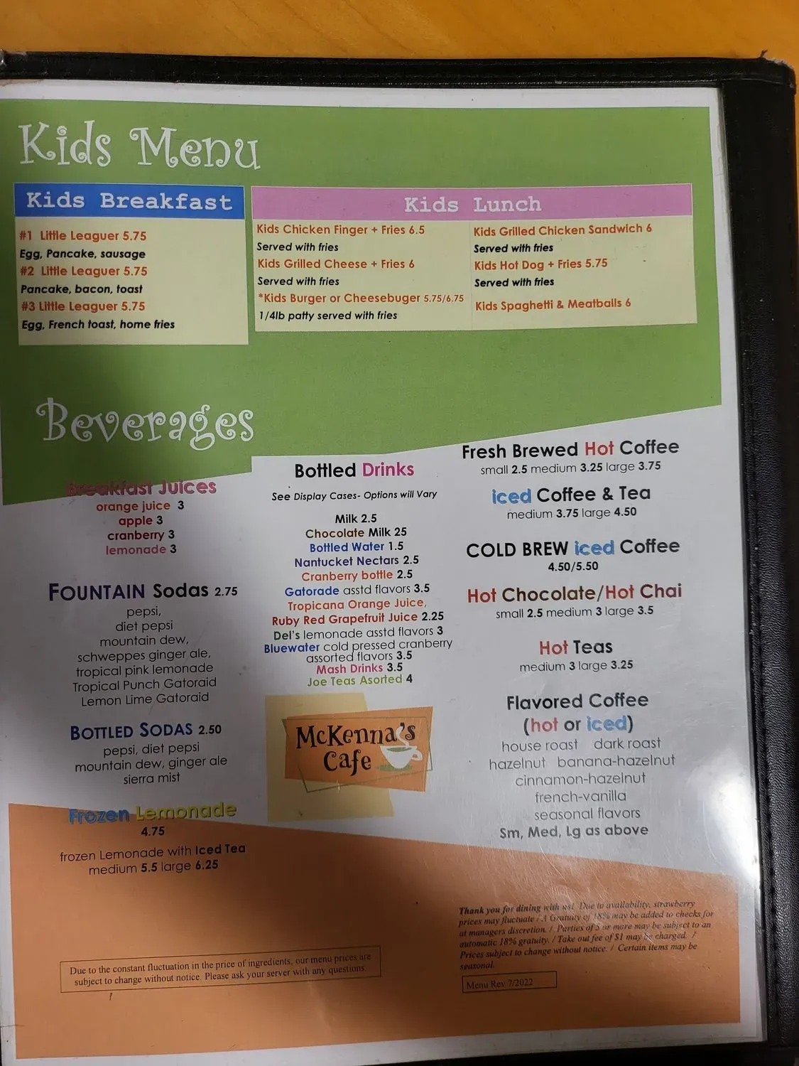 Menu 3