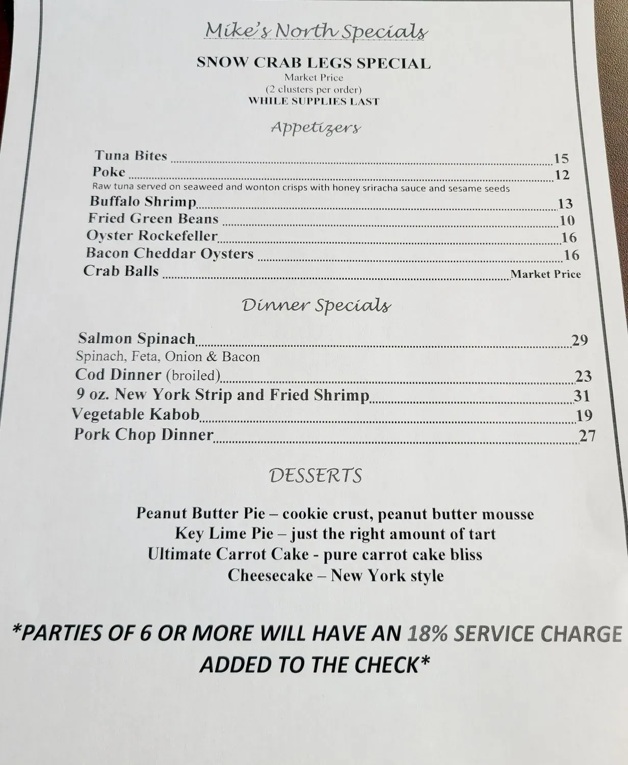 Menu 4