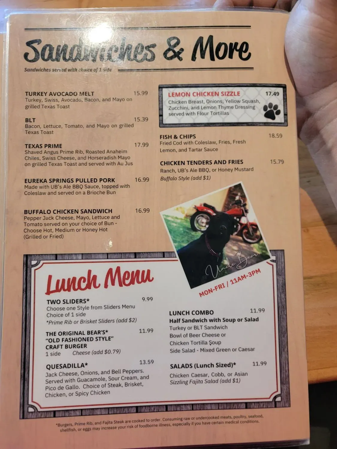 Menu 4