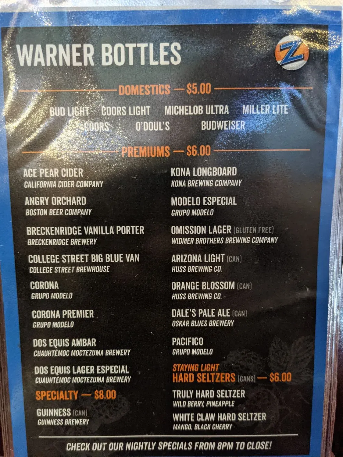 Menu 6