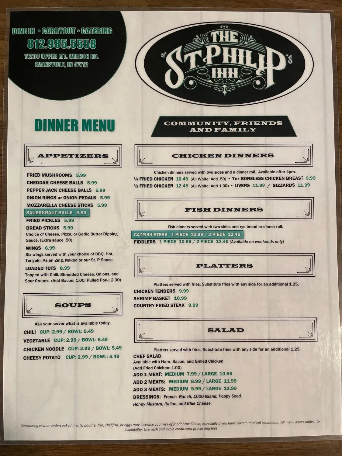 Menu 4