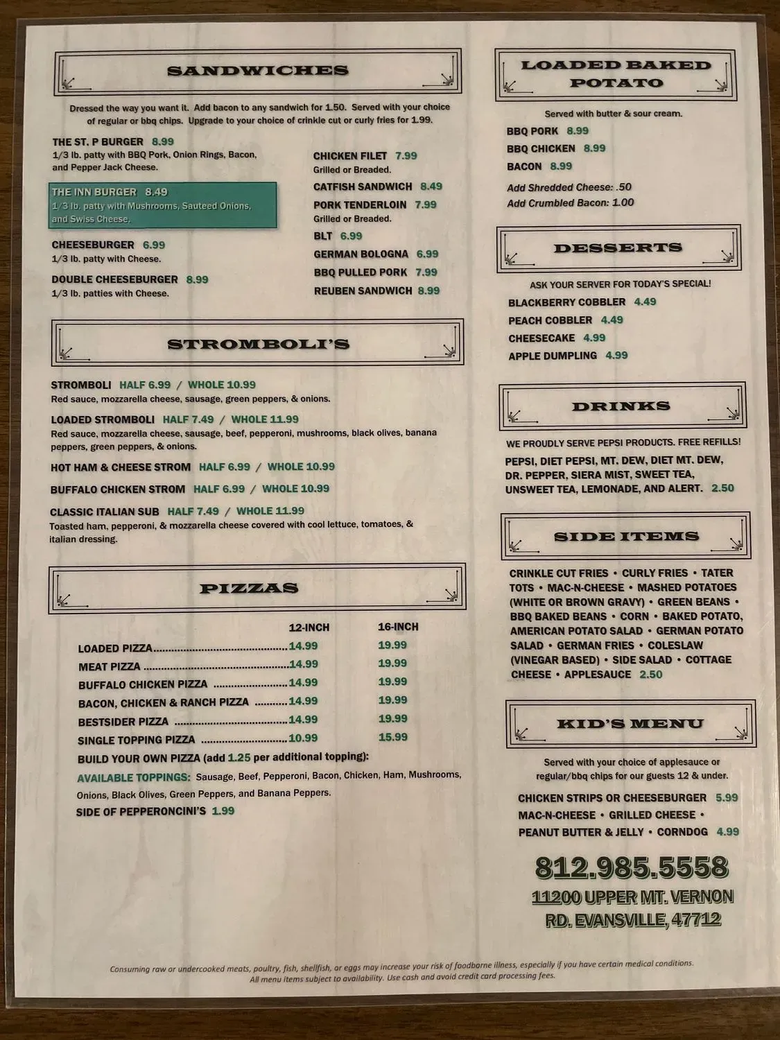 Menu 3