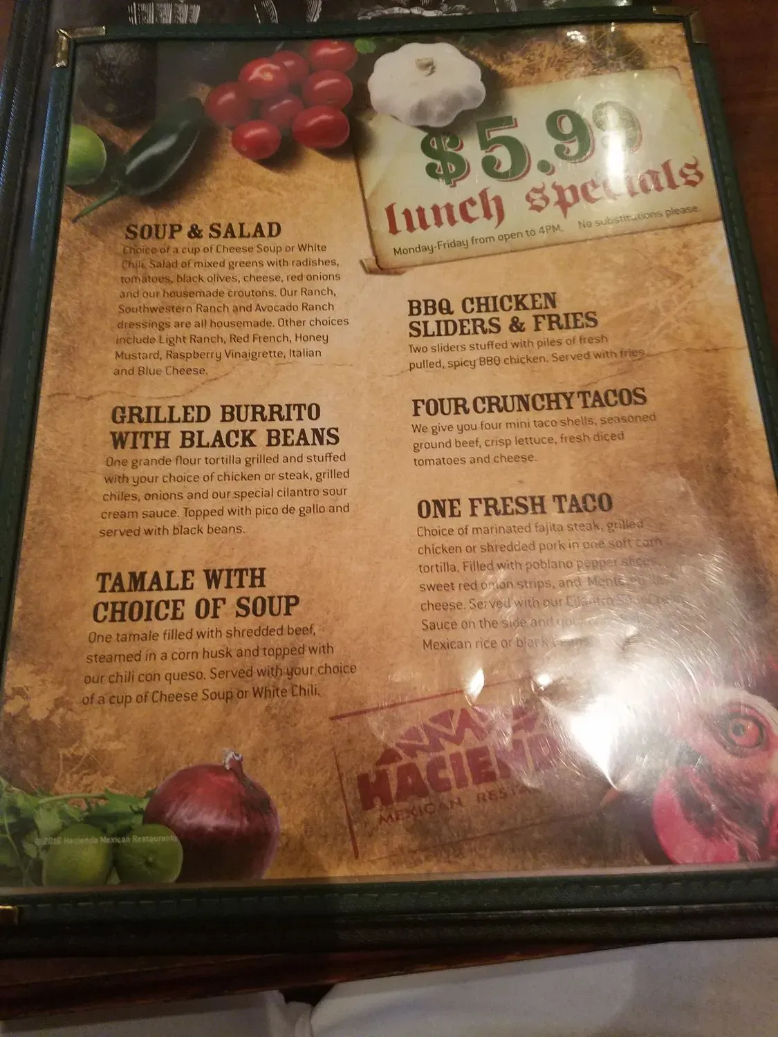 Menu 6