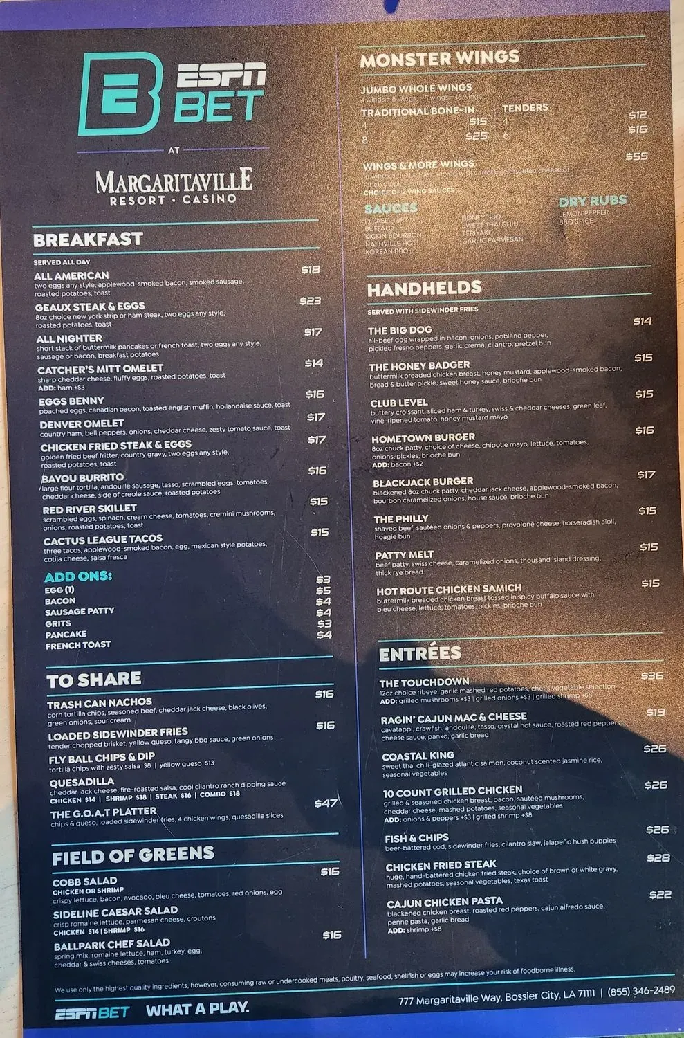 Menu 3