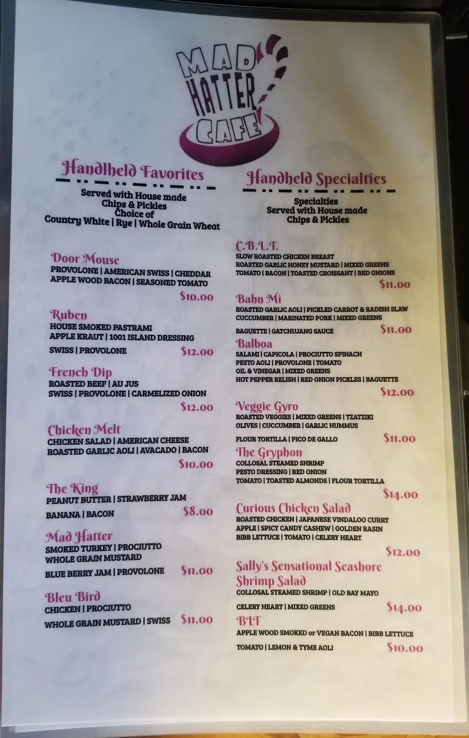 Menu 4