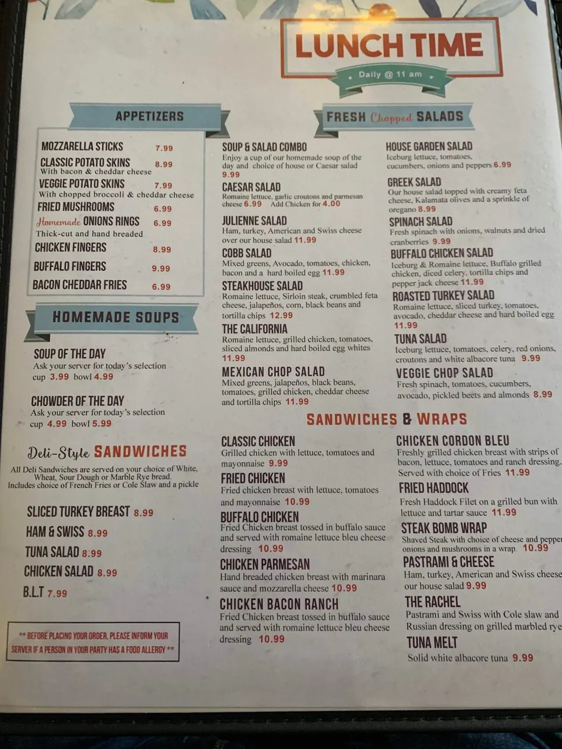 Menu 3