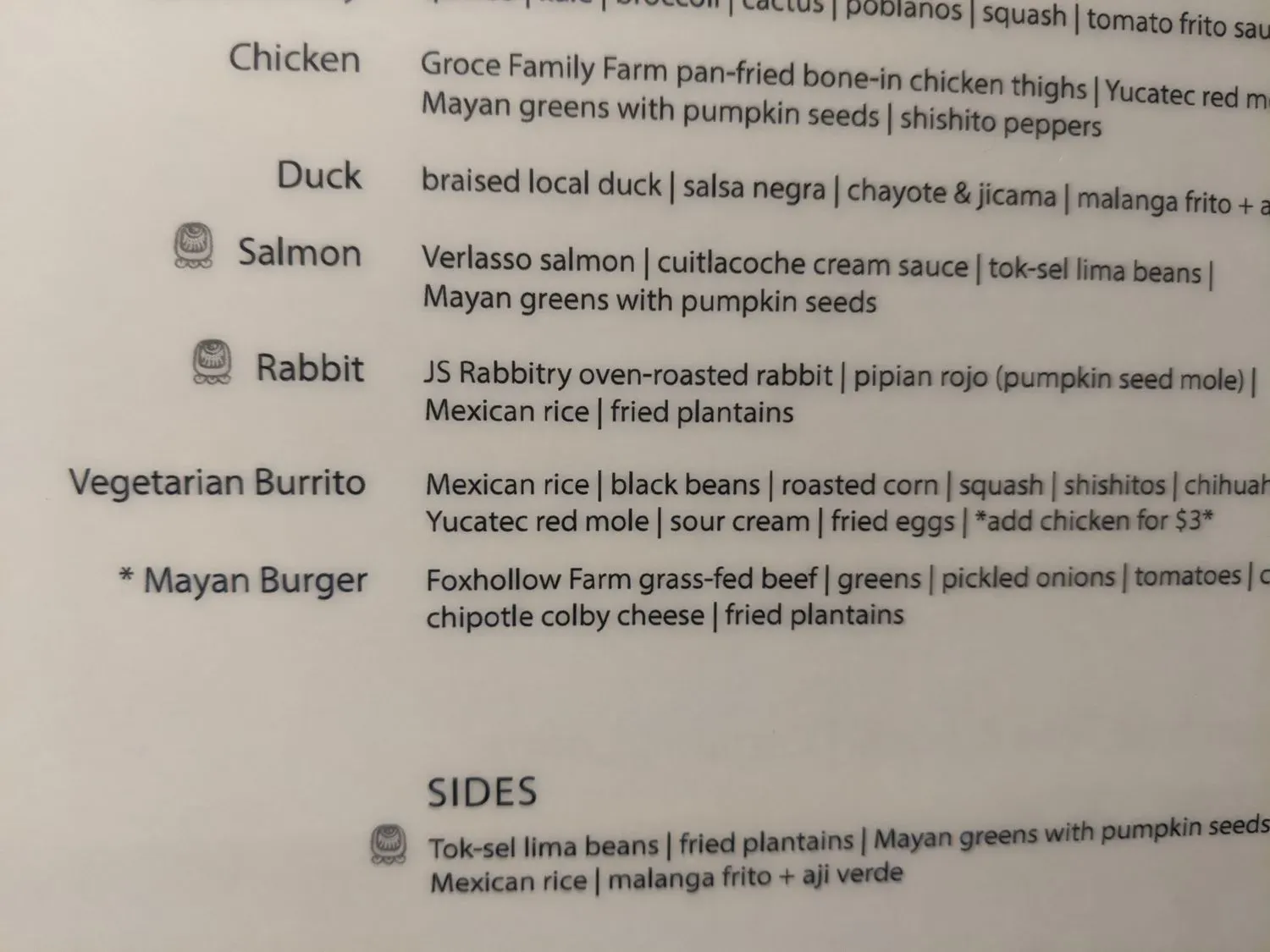 Menu 6