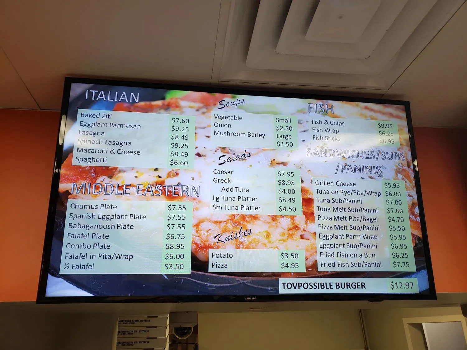 Menu 4