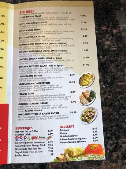 Menu 4