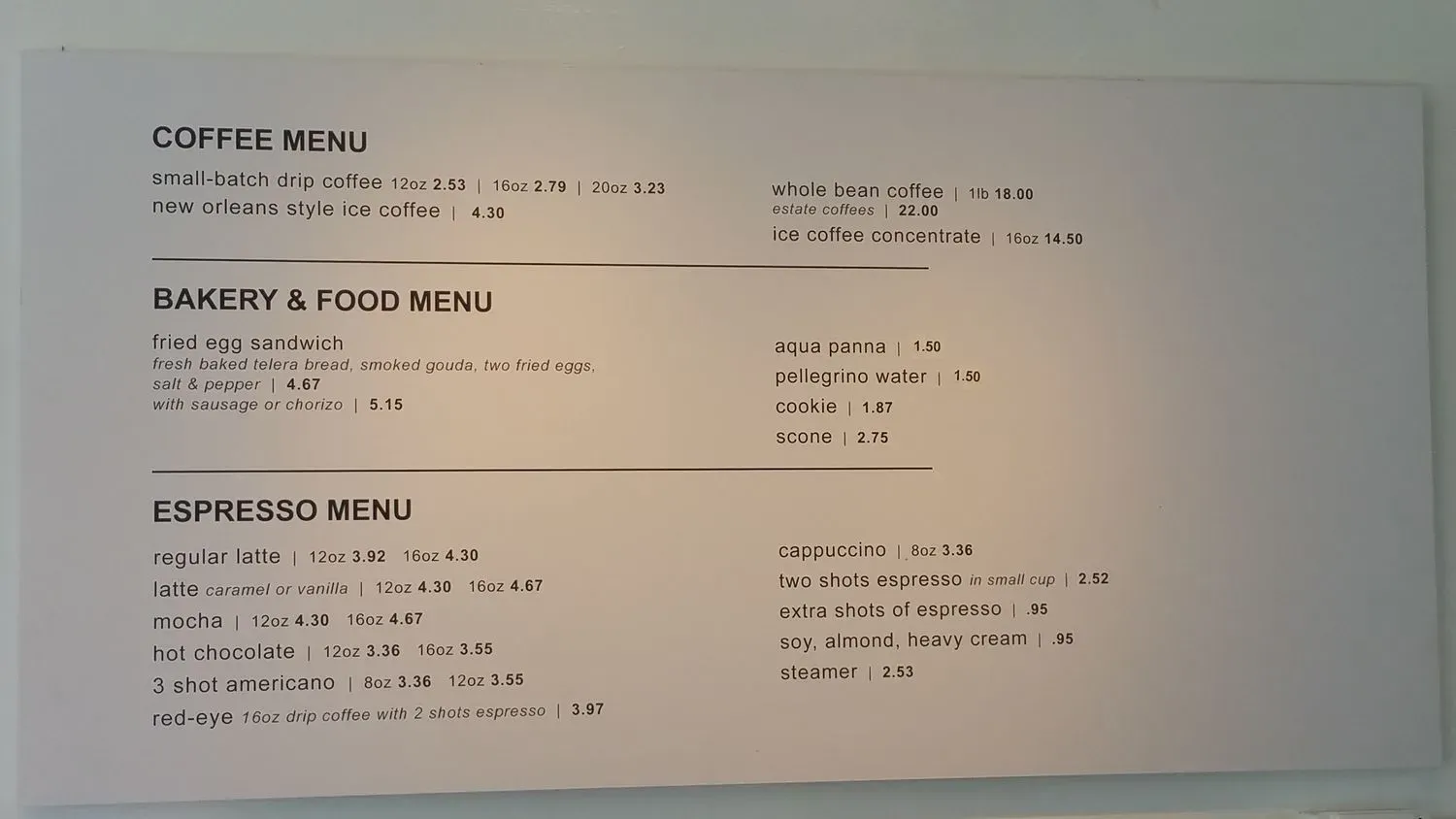 Menu 6