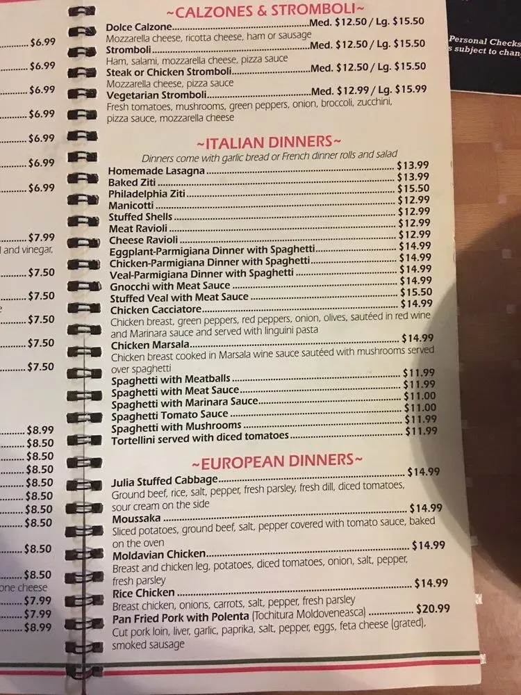 Menu 4