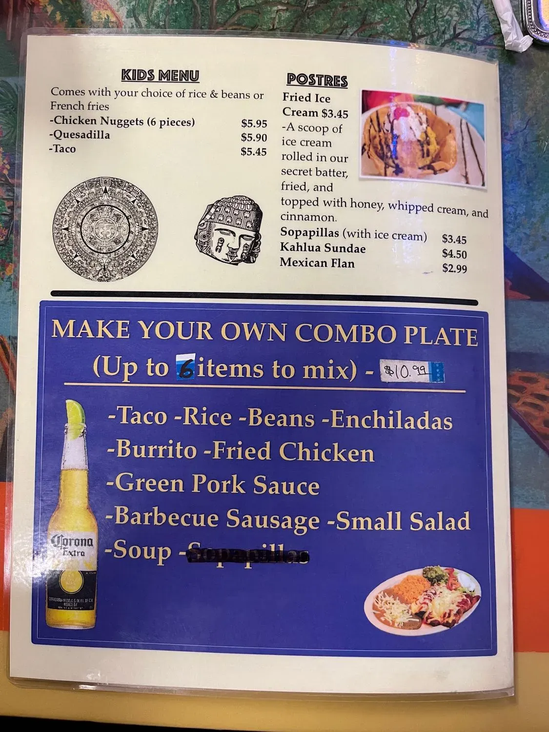 Menu 4