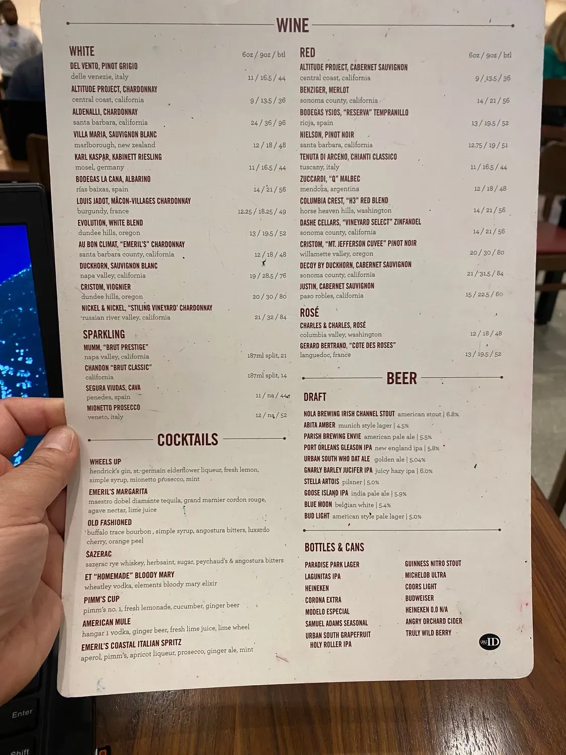 Menu 3