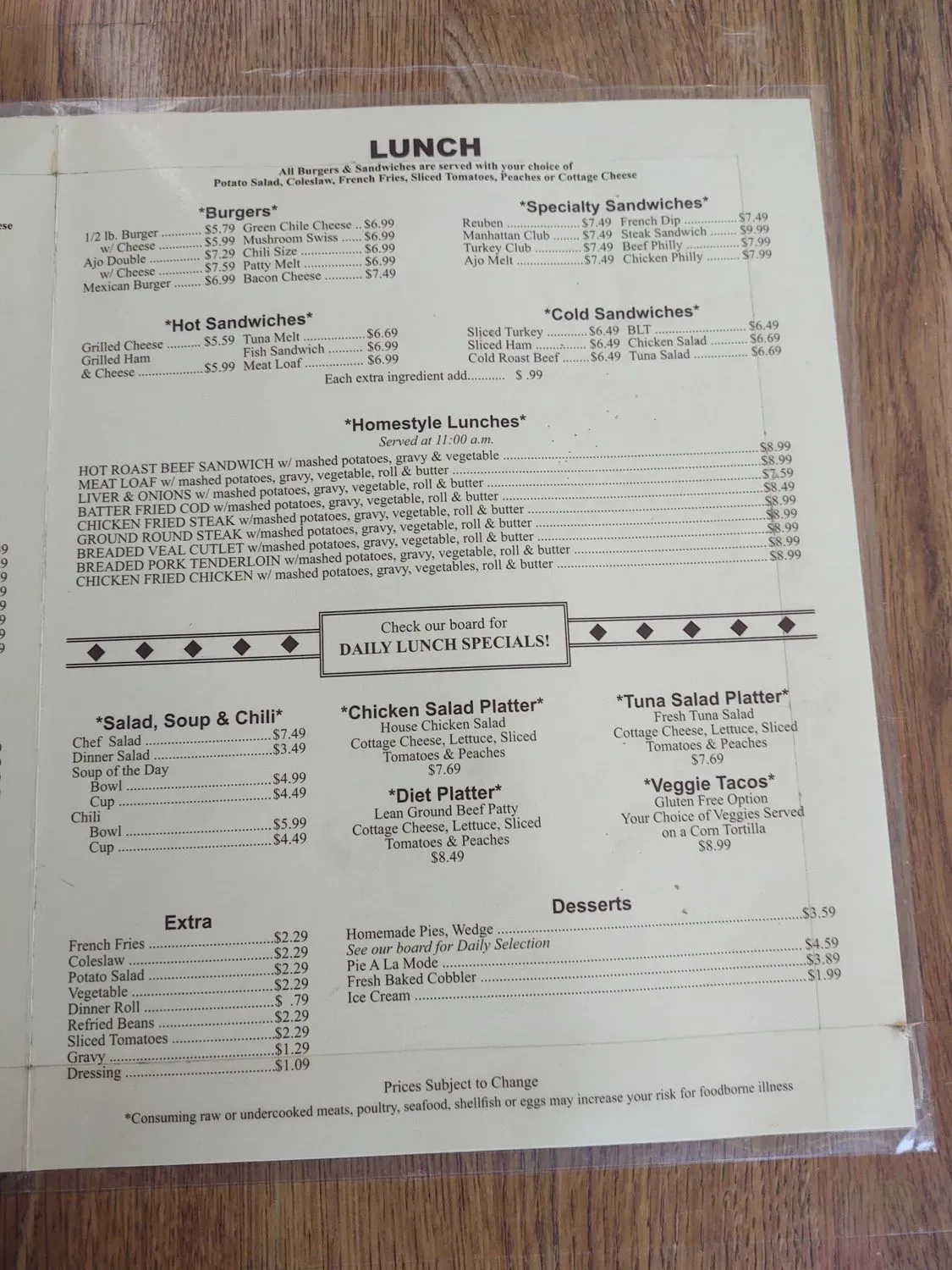 Menu 4