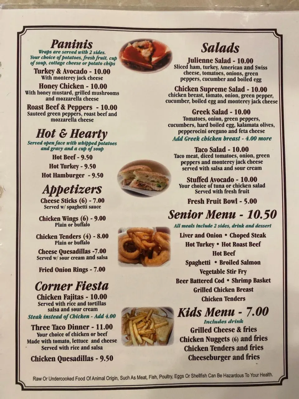 Menu 3