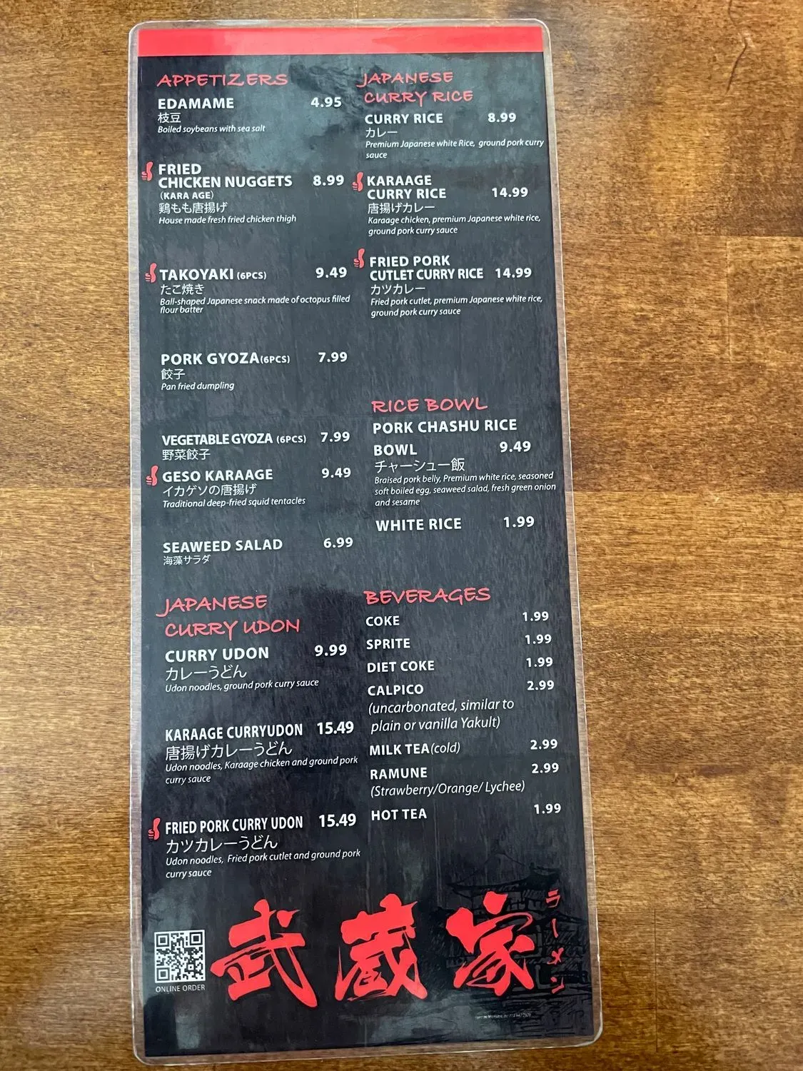 Menu 6