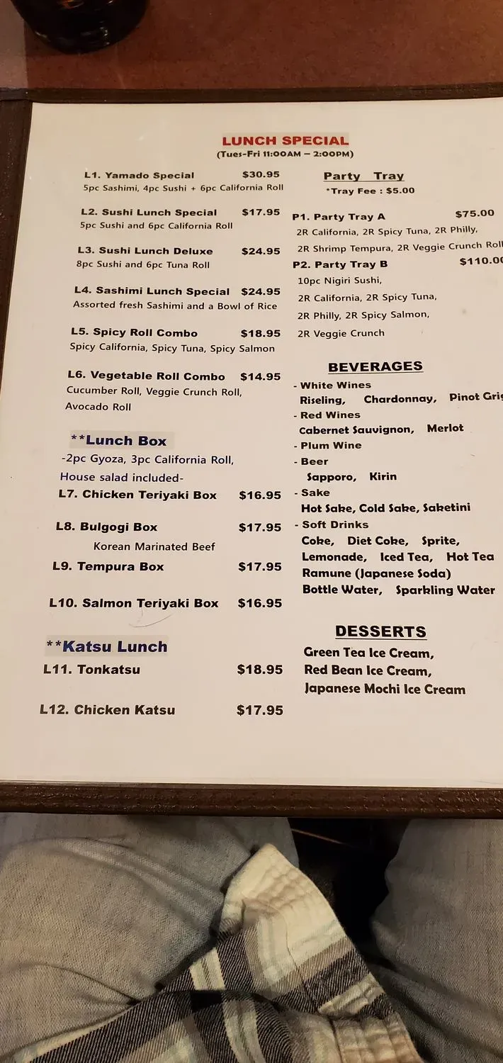 Menu 6