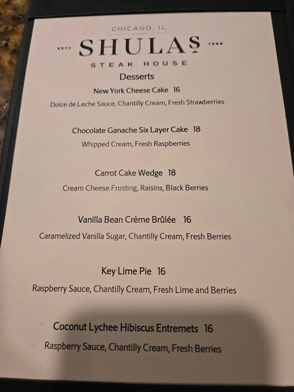 Menu 6