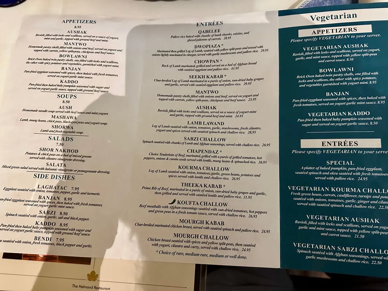 Menu 6