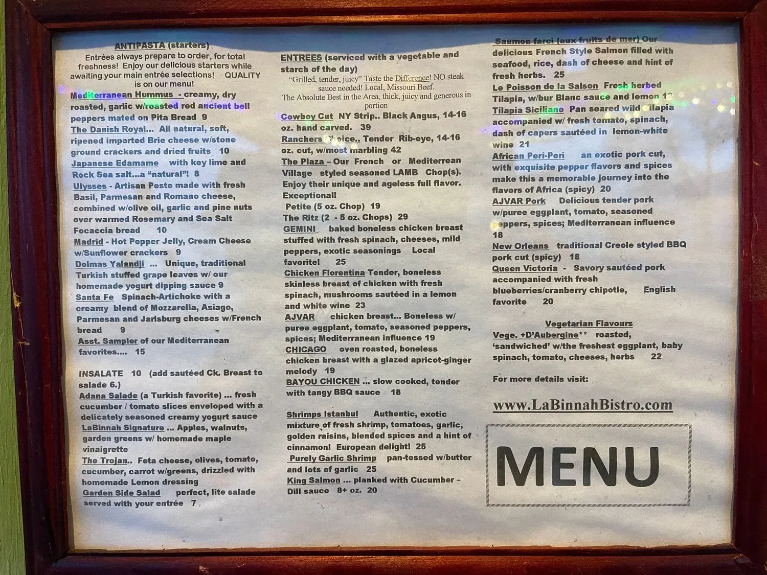 Menu 3