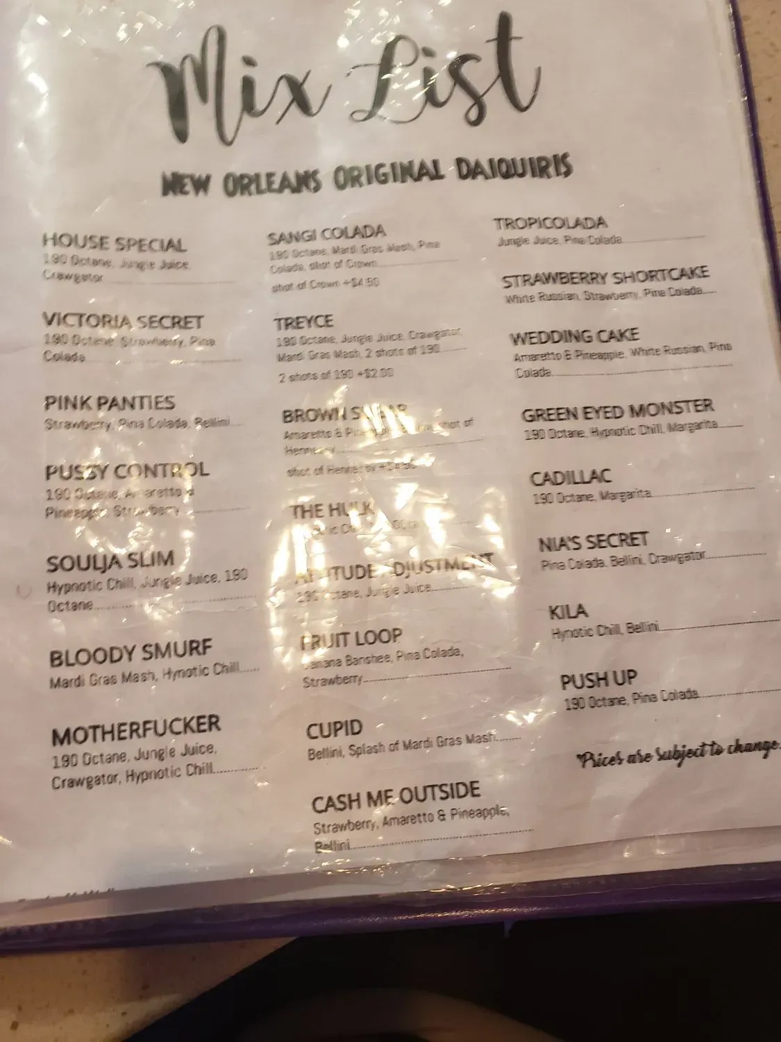 Menu 4