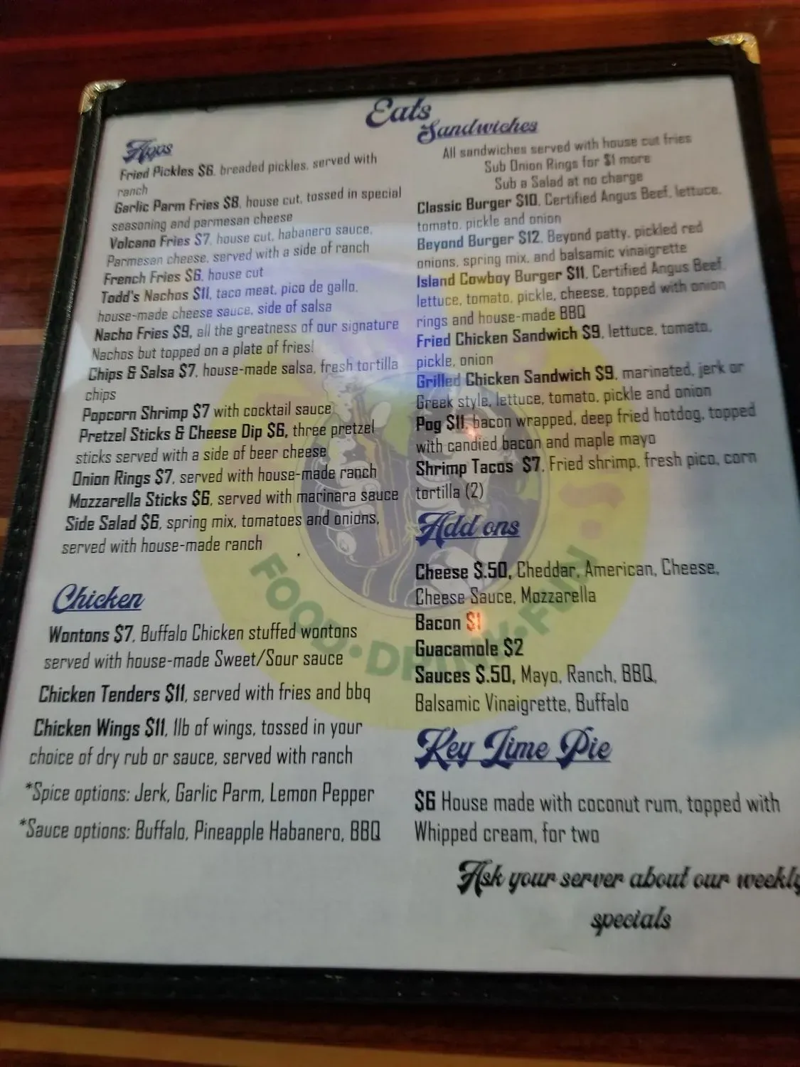 Menu 3